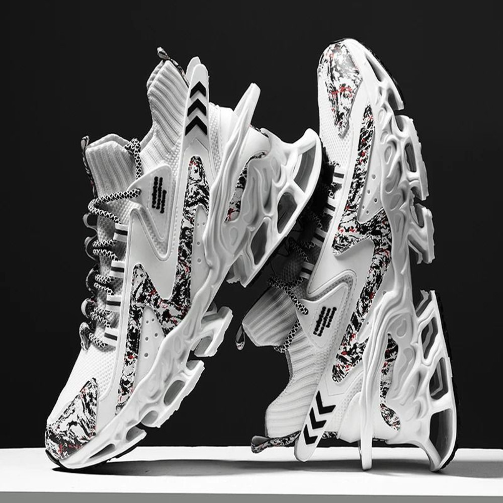 Mens Sneakers Breathable Casual Running Shoes Lightweight Trainers For Everyday Wear 9