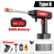 500W Portable High Pressure Car Washer With Rechargeable Electric Water Gun And Foam Machine For 21 6