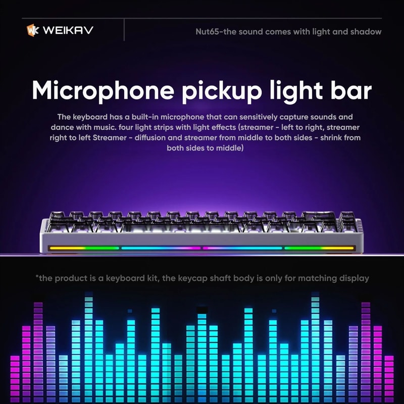 Lucky65 V2 65 Keys Mechanical Keyboard With Aluminum Case RGB Lighting And Hot Swappable Switches 1