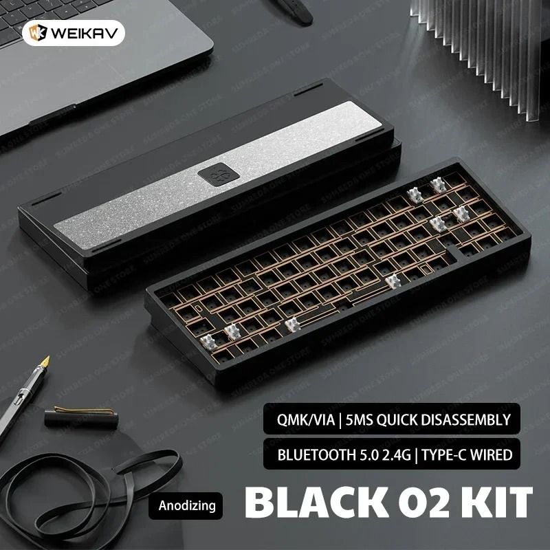 Lucky65 V2 65 Keys Mechanical Keyboard With Aluminum Case RGB Lighting And Hot Swappable Switches 17