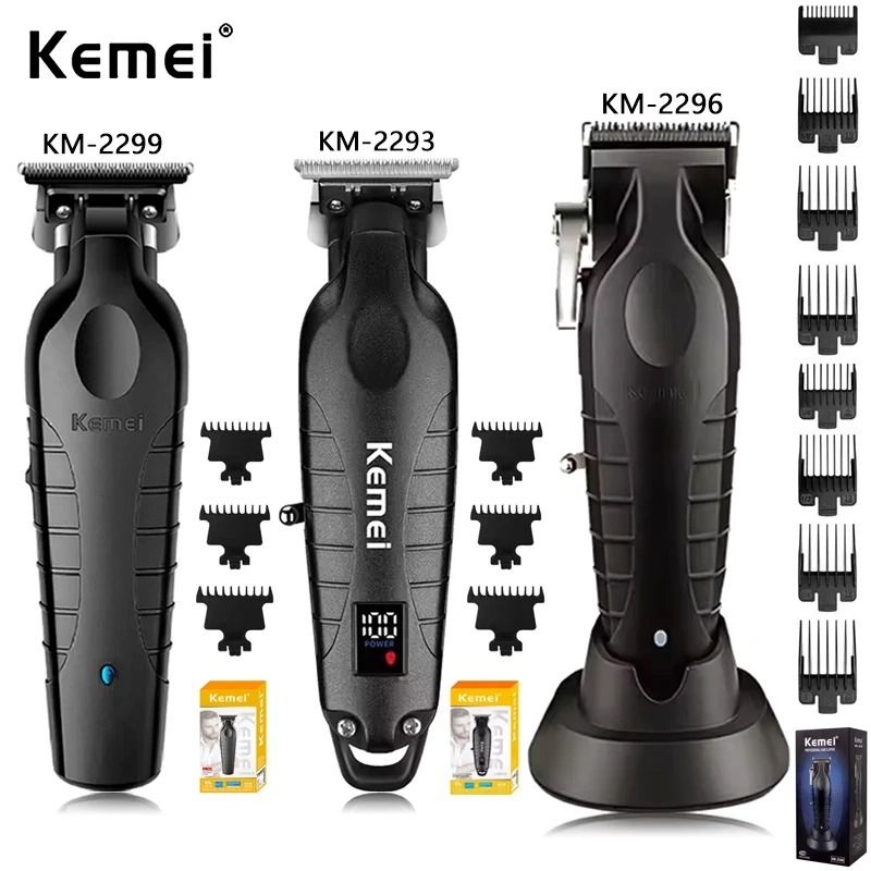 Kemei Professional Hair Clipper Kit Electric Hair Trimmer For Men With Multiple Models 0