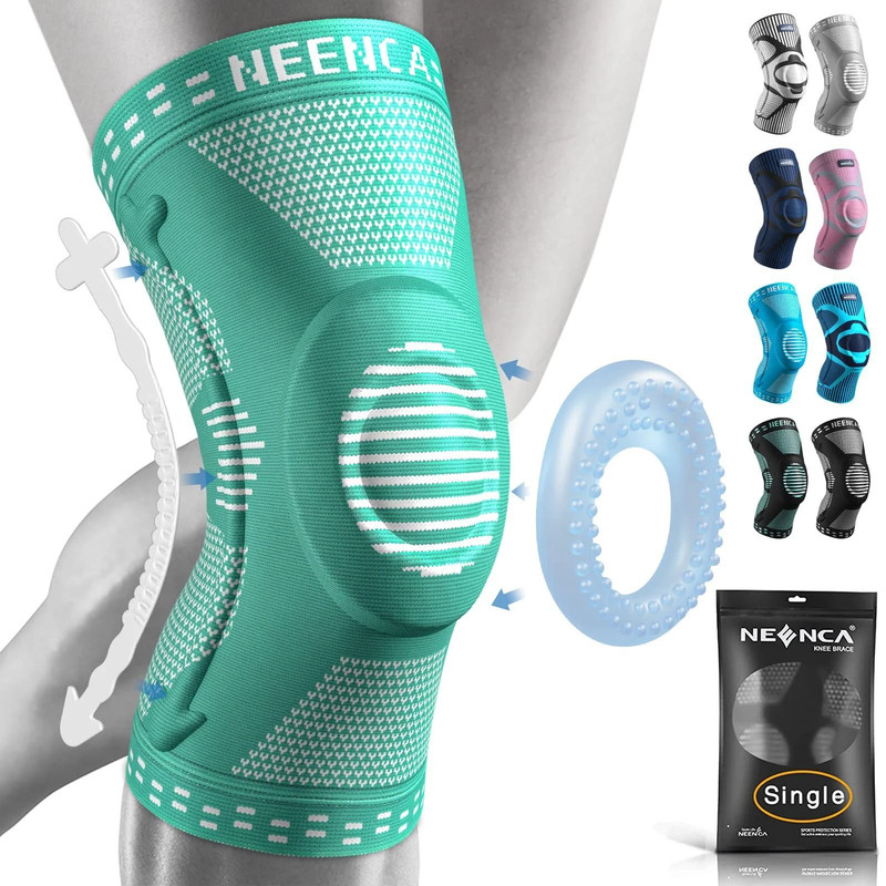 NEENCA Knee Brace Compression Sleeve For Pain Relief And Injury Recovery 9
