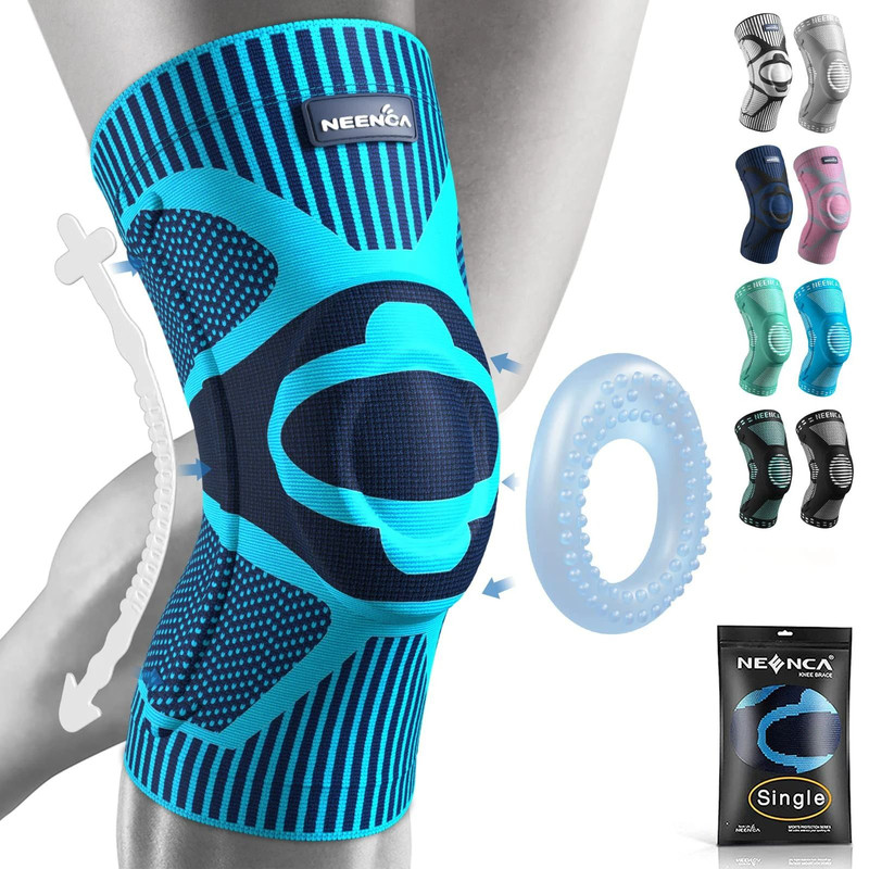 NEENCA Knee Brace Compression Sleeve For Pain Relief And Injury Recovery 10