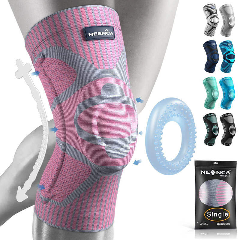 NEENCA Knee Brace Compression Sleeve For Pain Relief And Injury Recovery 6