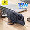Baseus 15W Magnetic Wireless Charger With Built In Stand For IPhone 0