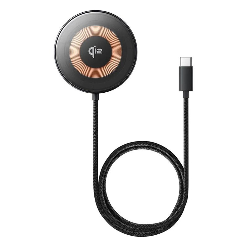 Baseus 15W Magnetic Wireless Charger With Built In Stand For IPhone 6