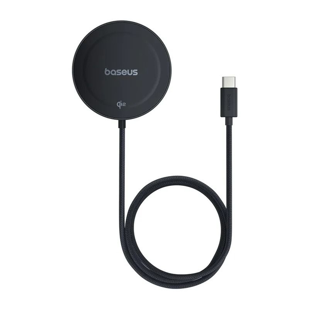 Baseus 15W Magnetic Wireless Charger With Built In Stand For IPhone 7