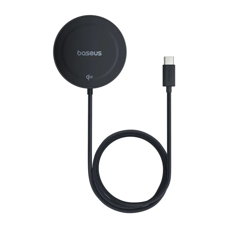 Baseus 15W Magnetic Wireless Charger With Built In Stand For IPhone 7