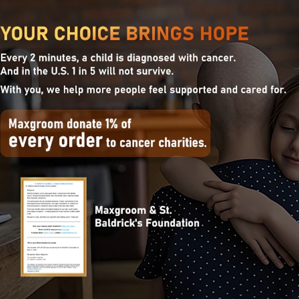 MAXGROOM 7D Head Shaver For Bald Men With Wet And Dry Electric Shaving And Beard Trimming 5