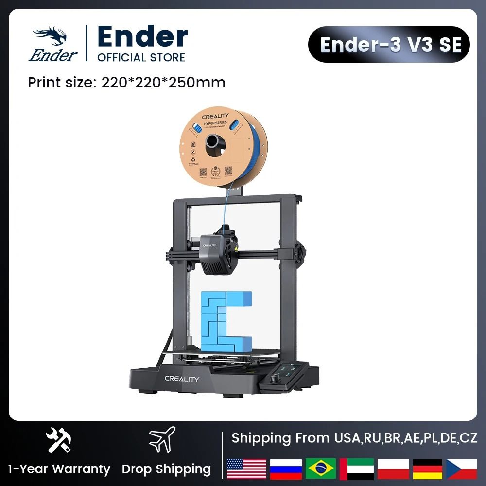 Creality Ender 3 V3 SE High Speed FDM 3D Printer 9