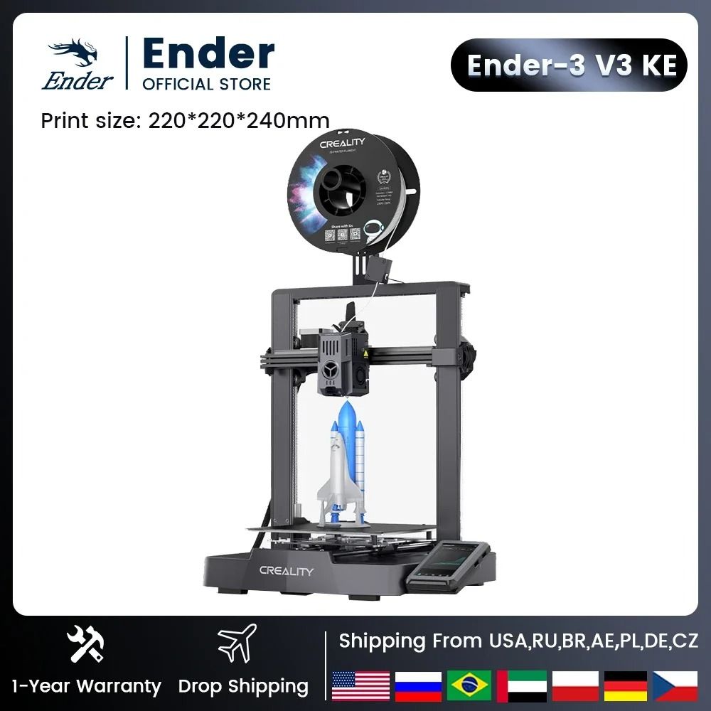 Creality Ender 3 V3 SE High Speed FDM 3D Printer 8