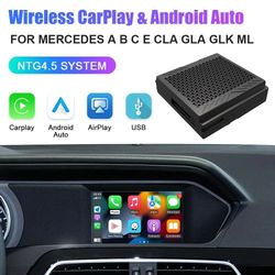 wireless carplay and android auto module for mercedes benz ntg4.5 becker