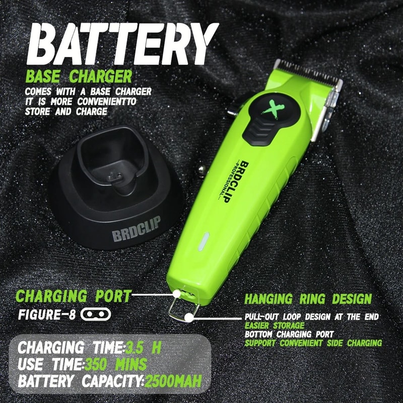 BRDCLIP FA1C FA1T FA1R Professional Hair Clipper And Shaver Set With Charging Base 4