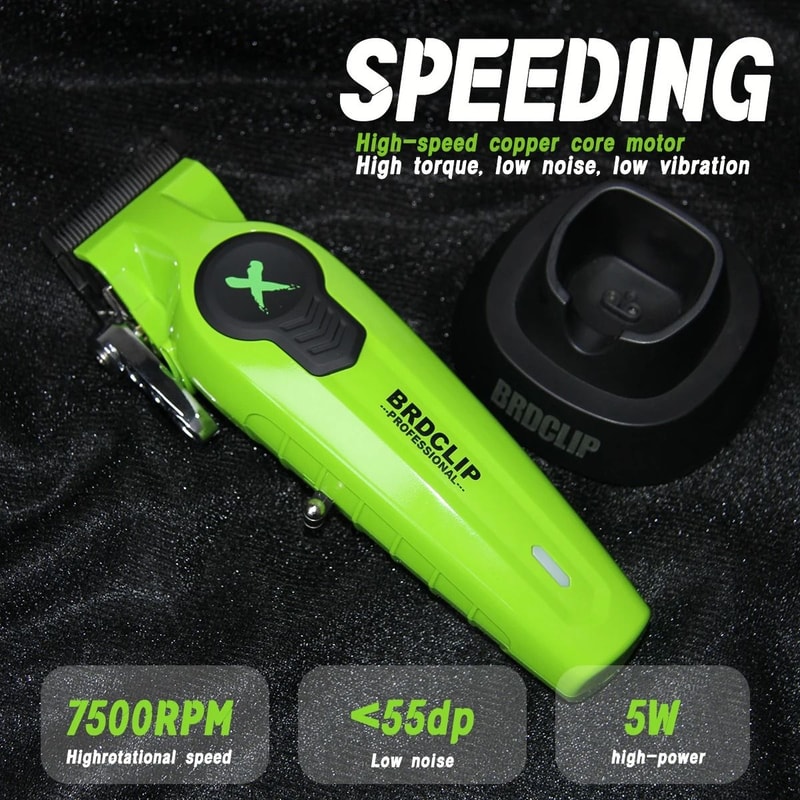 BRDCLIP FA1C FA1T FA1R Professional Hair Clipper And Shaver Set With Charging Base 5