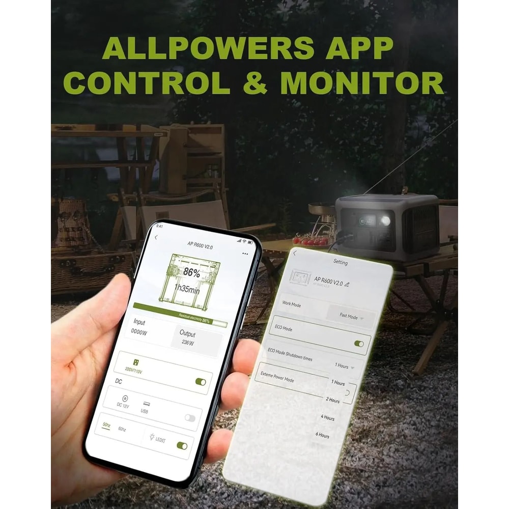 ALLPOWERS R600 299Wh Portable Power Station With 600W Inverter 1