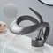 Solid Brass Waterfall Basin Faucet With Single Handle Mixer 9