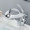 Solid Brass Waterfall Basin Faucet With Single Handle Mixer 10