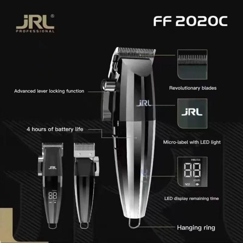 JRL 2020C Professional Hair Clipper With Silent High Speed Motor 4