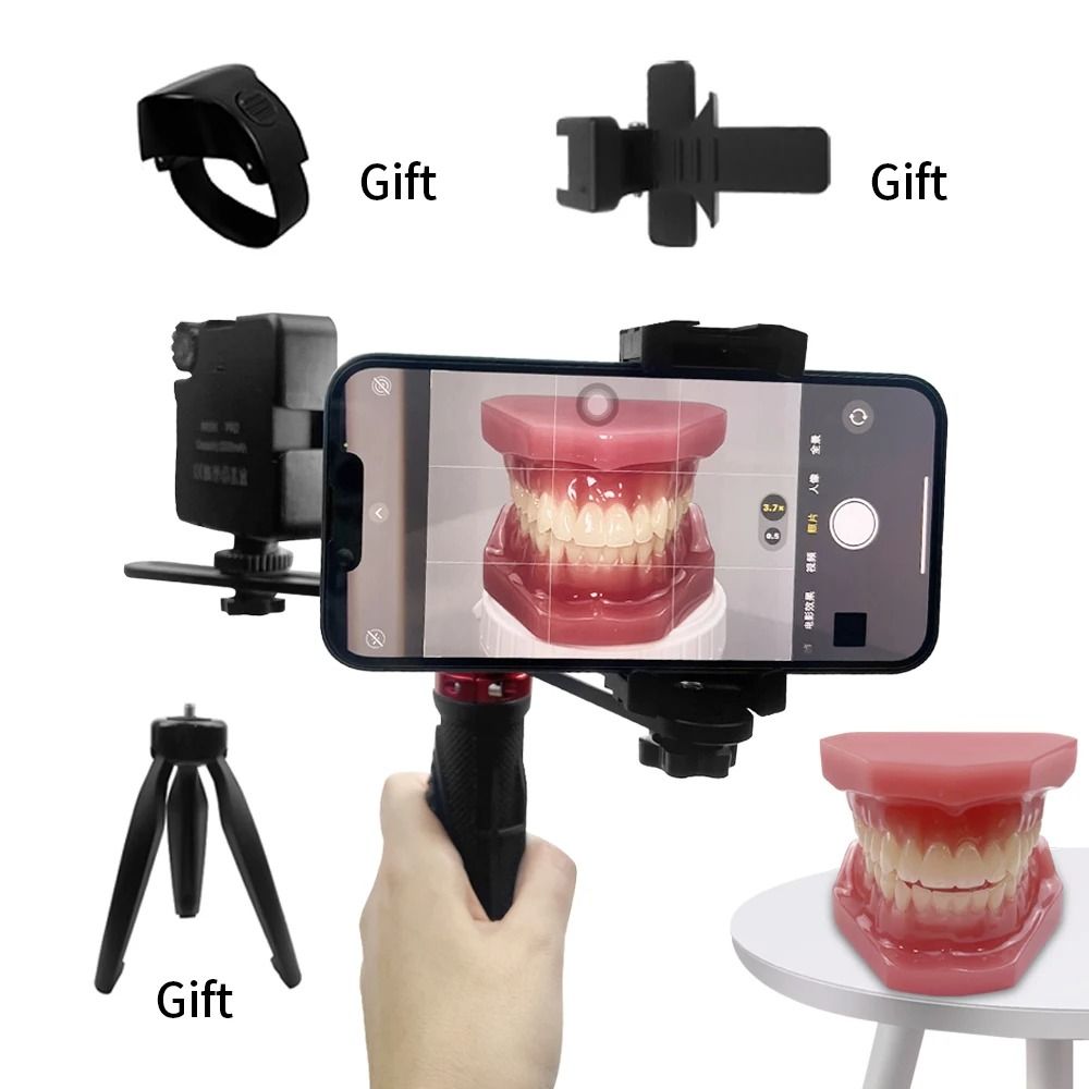 Dental Mobile Photography LED Light With Bluetooth Control 5