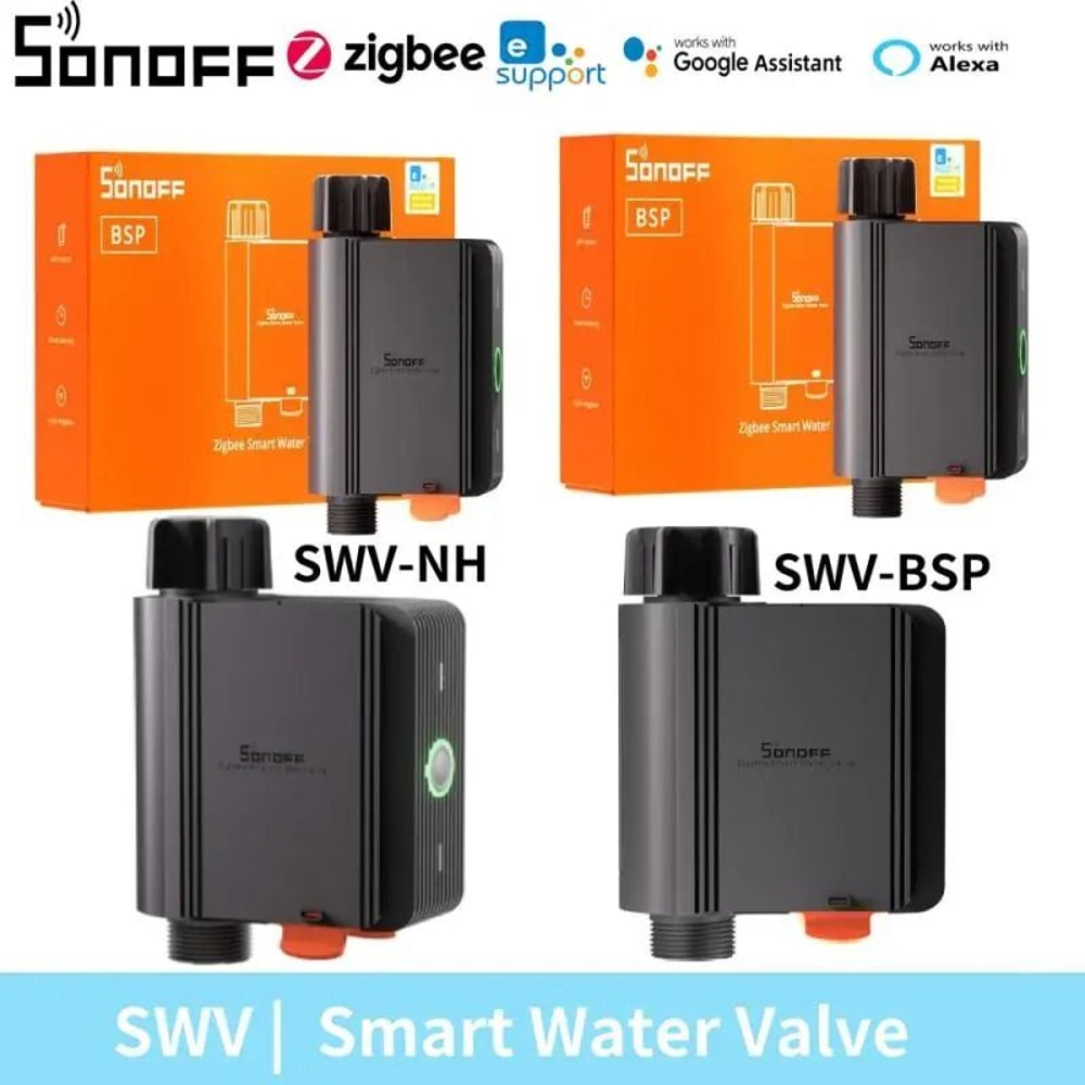 SONOFF Zigbee Smart Water Valve With IP55 Irrigation Controller 0