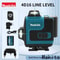Makita High Precision 16 Line Green Laser Level With Wall Mount 1