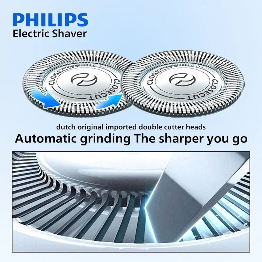 Philips PQ206 Electric Shaver With Floating Double Blades 1
