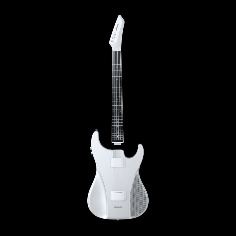AeroBand Electric Guitar With Silicone Strings And Built In Speaker 7