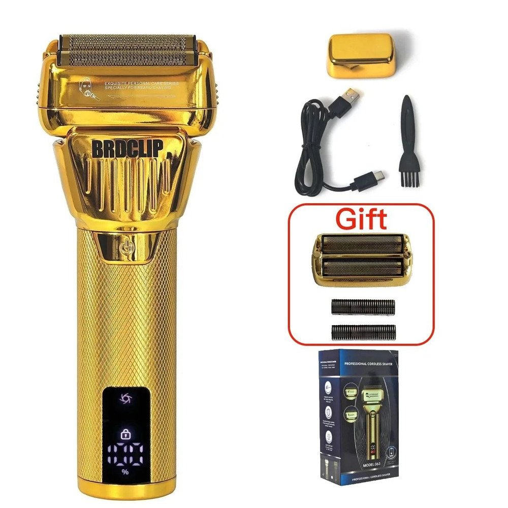 BRDCLIP 363 7000RPM Double Ring Reciprocating Shaver With LED Display 10