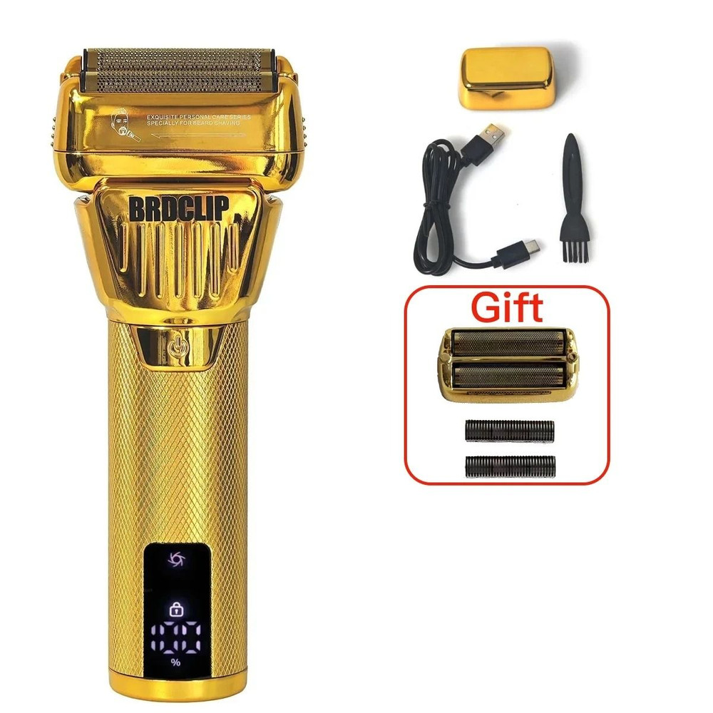 BRDCLIP 363 7000RPM Double Ring Reciprocating Shaver With LED Display 11