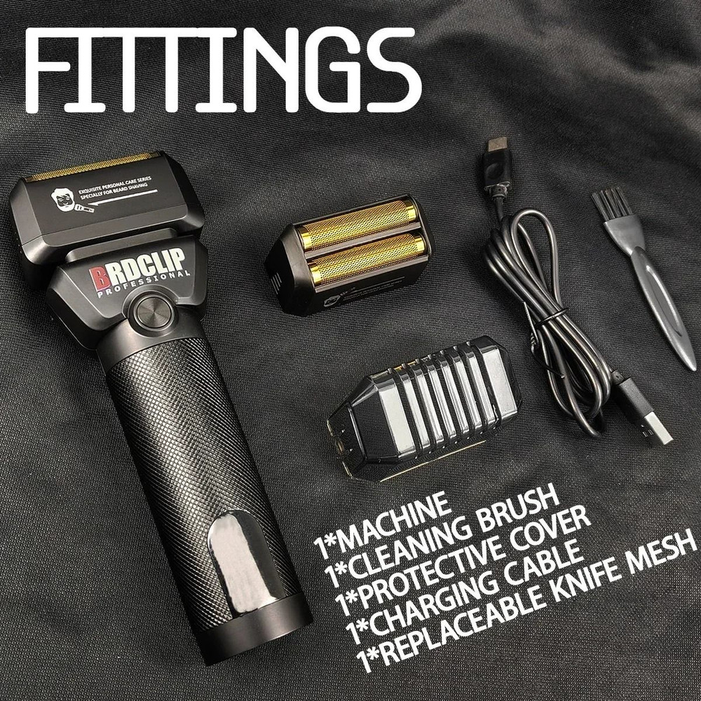 BRDCLIP 363 7000RPM Double Ring Reciprocating Shaver With LED Display 5