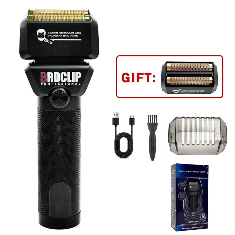 BRDCLIP 363 7000RPM Double Ring Reciprocating Shaver With LED Display 7