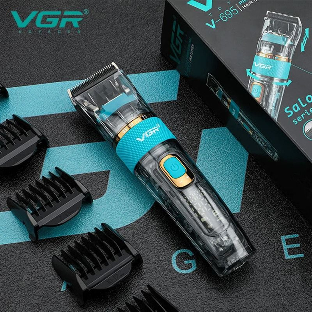 Cordless Professional Hair Trimmer For Men With 3 Adjustable Motor Speeds 4