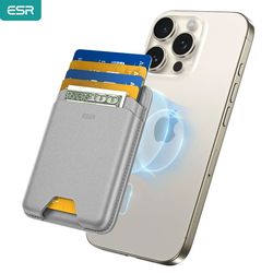 esr magsafe wallet 5 card holder with magnetic strength for iphone