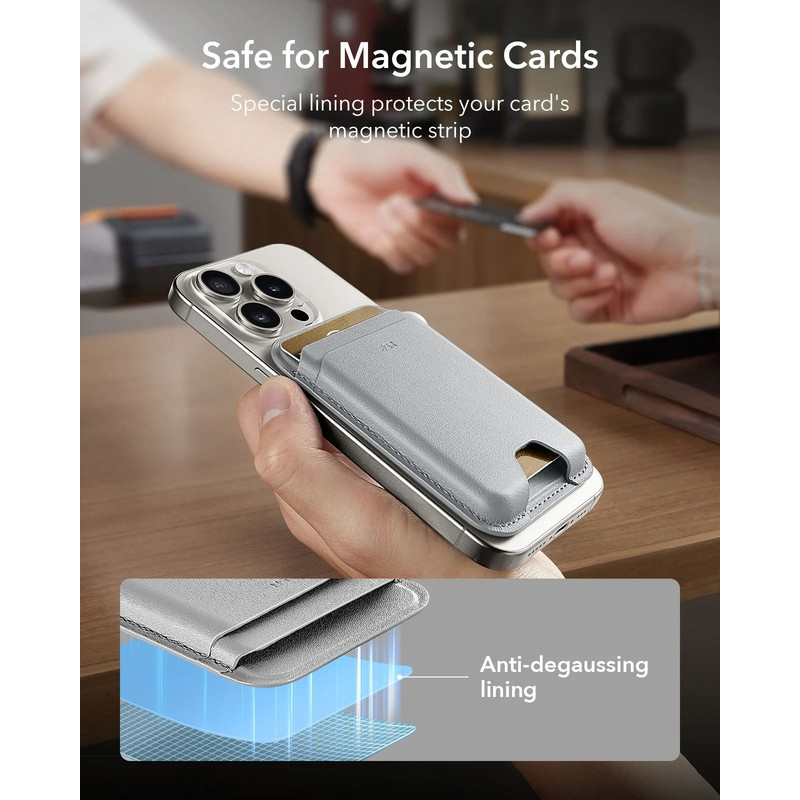 ESR MagSafe Wallet 5 Card Holder With Magnetic Strength For IPhone 5