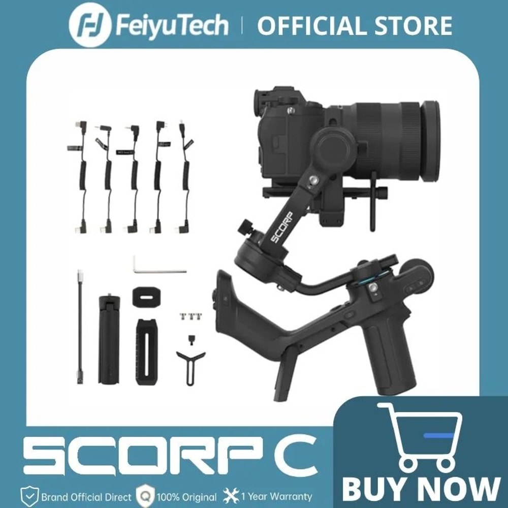 FeiyuTech SCORP C 3 Axis Handheld Gimbal Stabilizer For DSLR Cameras 0