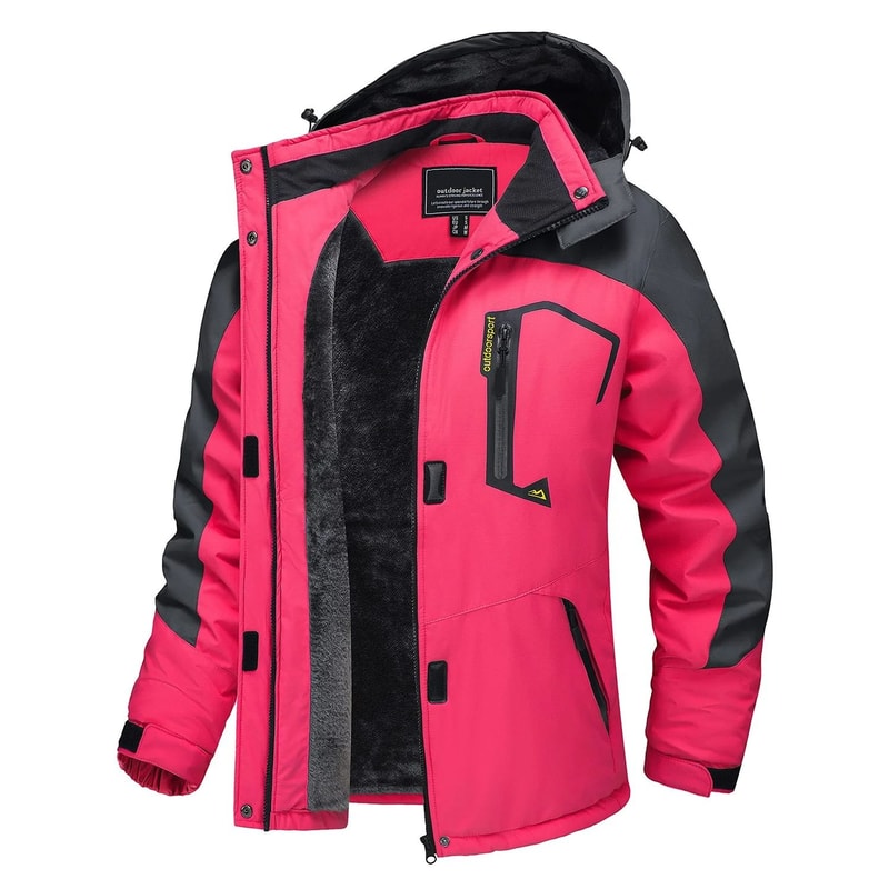 TACVASEN Women Winter Ski Snowboard Jacket With Thermal Fleece And Waterproof Design 21