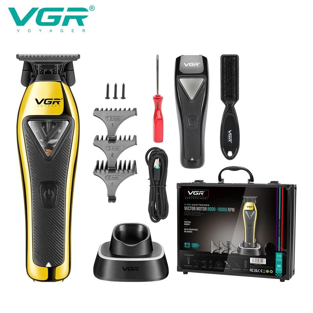 VGR V 994 Professional Hair Trimmer 10000 RPM Vector Motor 6