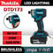Makita 18V LXT Cordless Impact Driver DTD173 Brushless Drill Screwdriver With LED Light 0