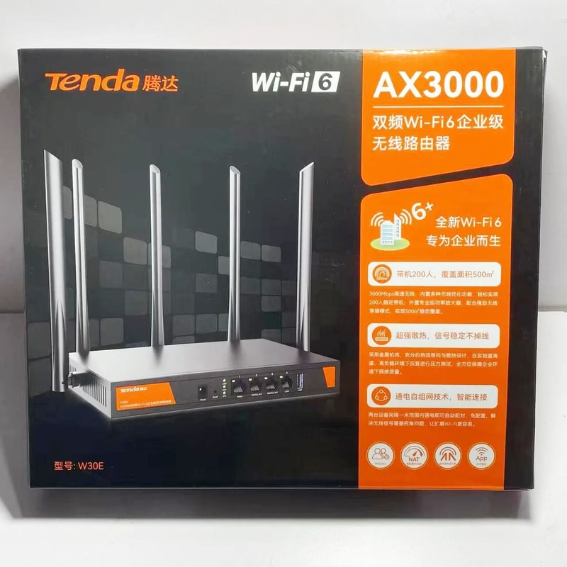 Tenda W30E AX3000 WiFi 6 Wireless Router 6