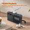 XHDATA D 368 Portable AM FM SW Radio With Bluetooth And MP3 Player 1