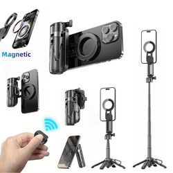 p15mini c magnetic selfie stick with 360 rotation and wireless remote