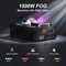 UKing 1500W RGB 3 In 1 Fog And Bubble Machine With 24 LED Lights 1