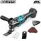 Cordless Oscillating Multi Tool With Six Speed Settings Compatible With 18V Lithium Ion Battery 0