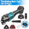 Cordless Oscillating Multi Tool With Six Speed Settings Compatible With 18V Lithium Ion Battery 6