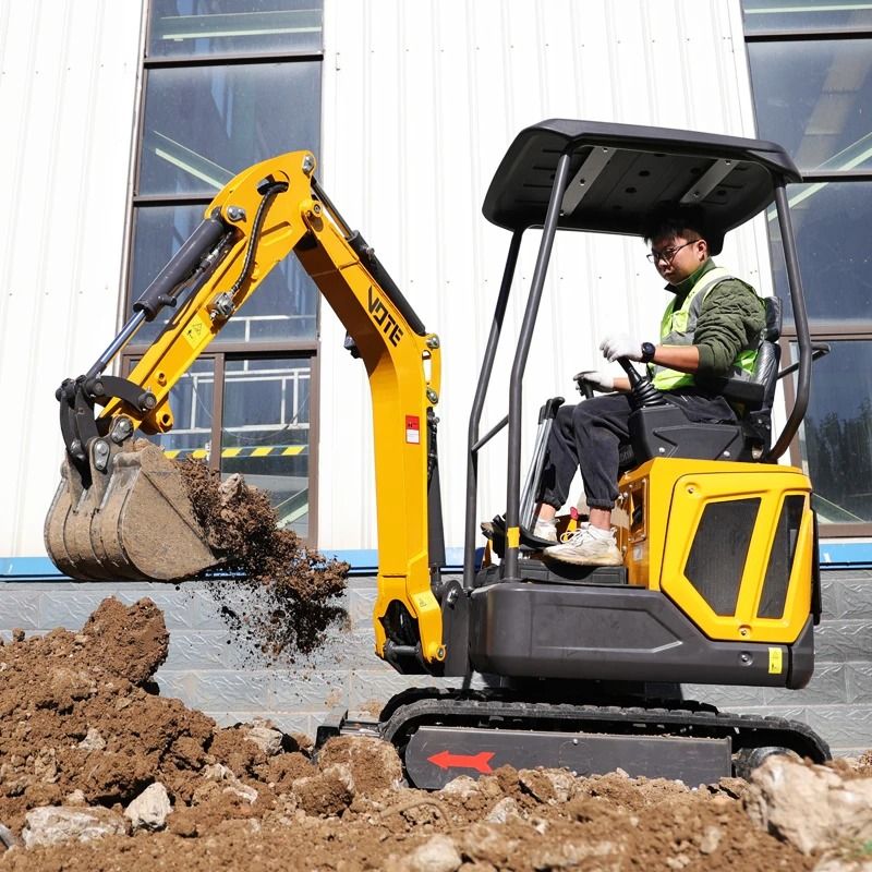 16 Ton Hydraulic Mini Excavator Crawler Micro Digger For Farms And Construction 3