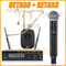 SLXD4 Professional Dual Wireless Microphone System With Two Handheld UHF Microphones 11