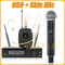 SLXD4 Professional Dual Wireless Microphone System With Two Handheld UHF Microphones 16