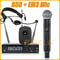 SLXD4 Professional Dual Wireless Microphone System With Two Handheld UHF Microphones 19