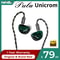 PULA Unicrom Beryllium Plated HiFi In Ear Earphones With Interchangeable Plugs 0