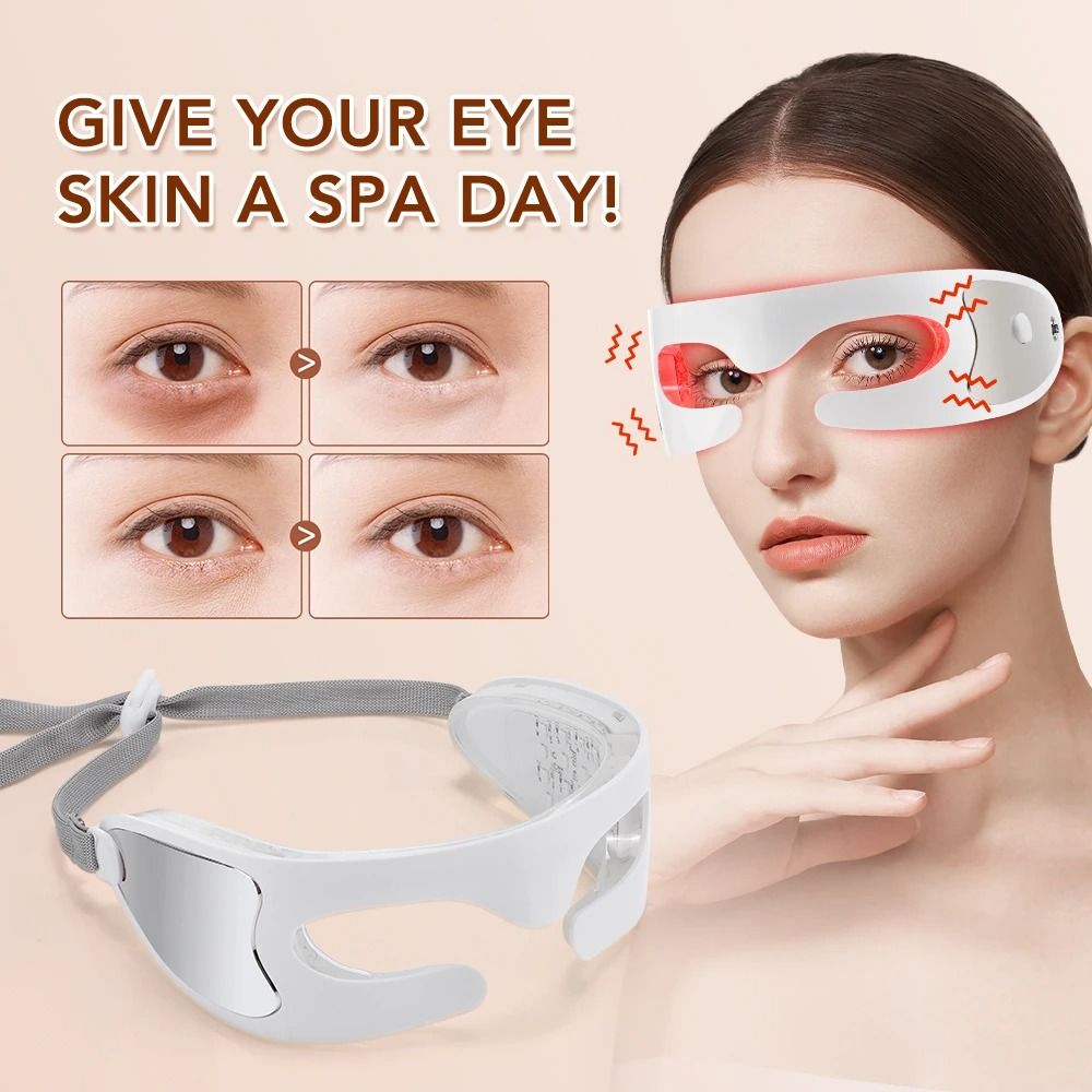 Vibration Eye Massager With LED Light Therapy For Anti Aging And Fatigue Relief 4